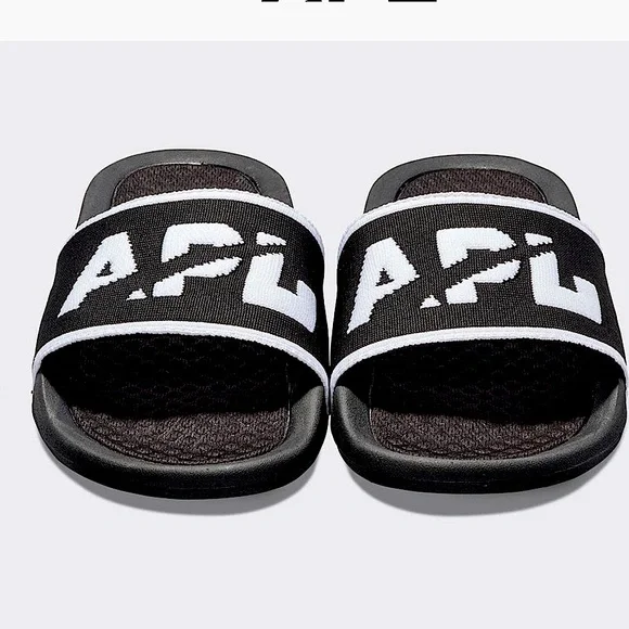 APL Big Logo Techloom Slide Sandles - Picture 1 of 12